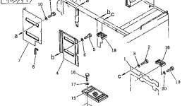 Крышка 21N-54-11571 Komatsu