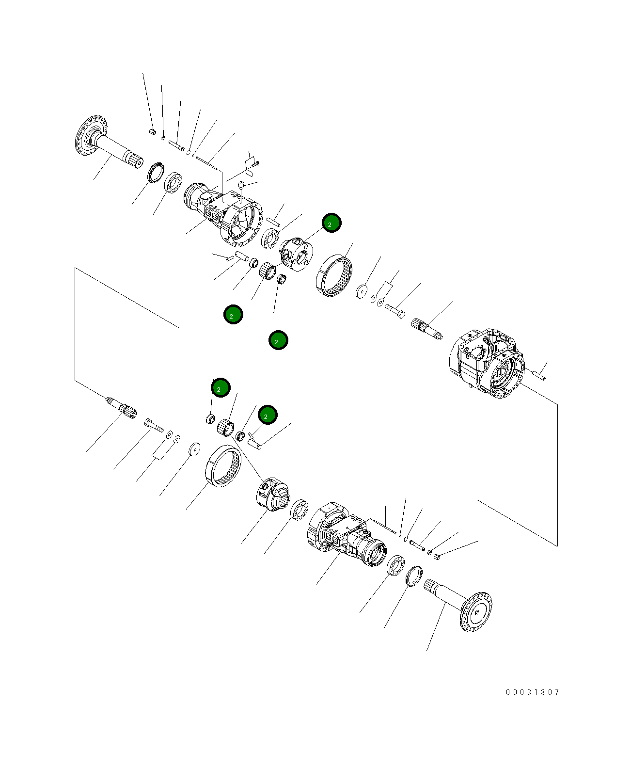 Подшипник 421-23-32810 Komatsu