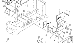 Крышка 233-54-22450 Komatsu