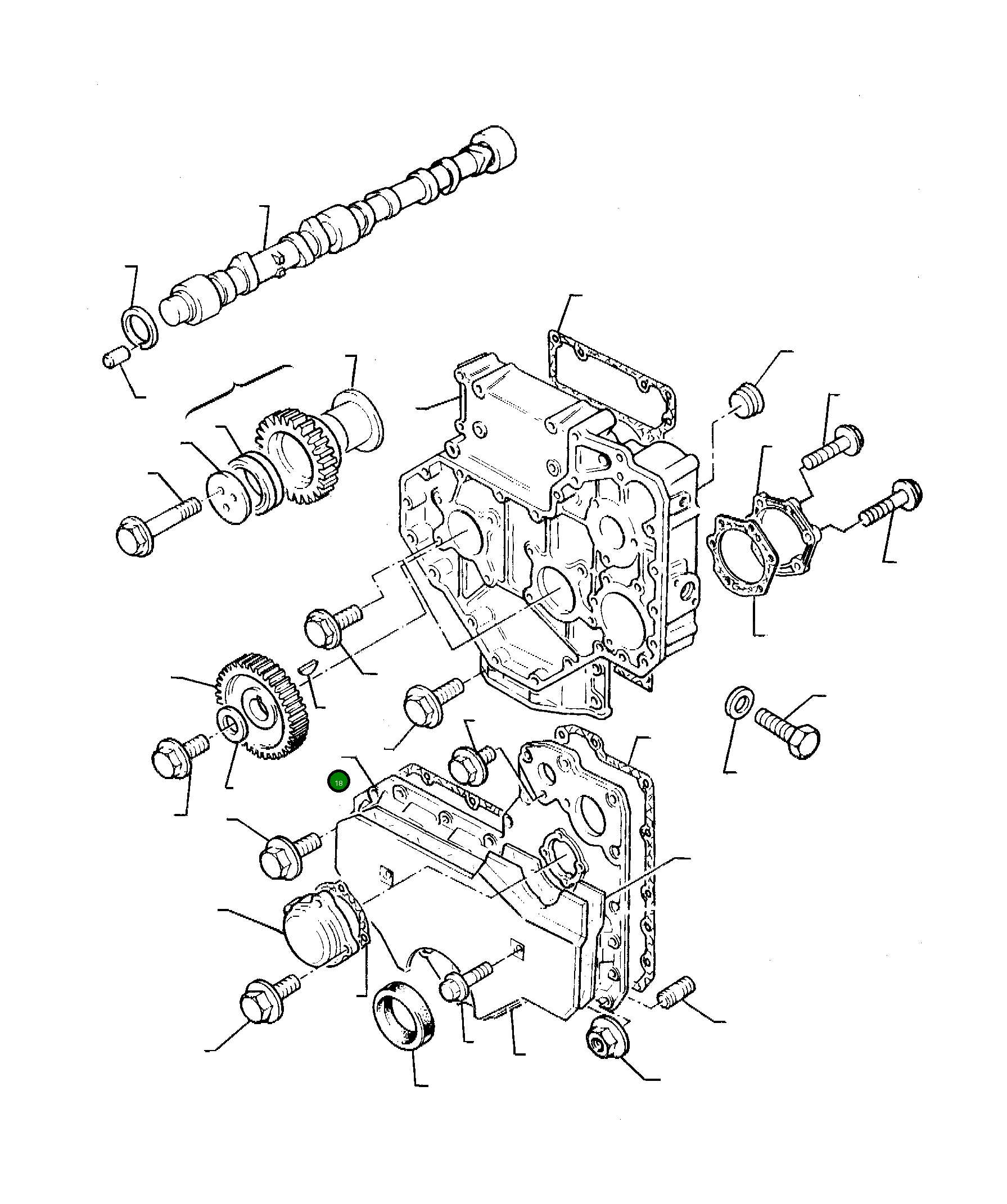 Крышка P4142A143  Komatsu