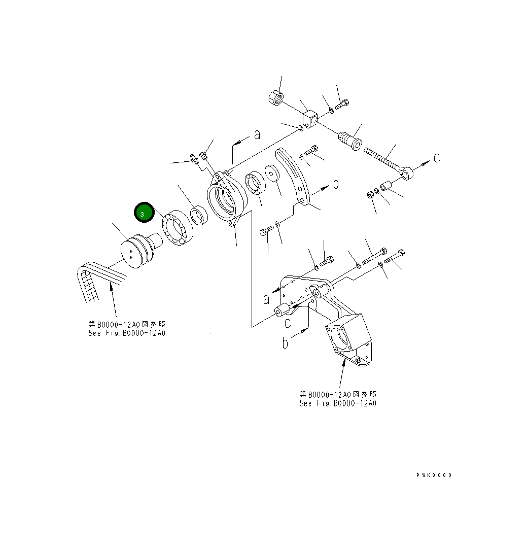 Подшипник 06047-06310 Komatsu
