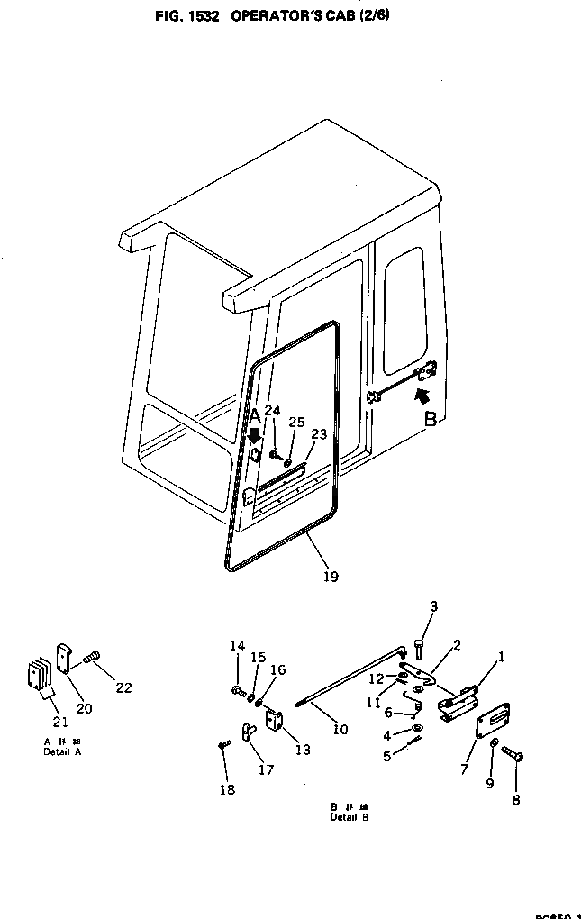 Крышка 209-54-11291  Komatsu