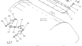 Крышка 262-870-5850 Komatsu