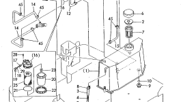 Подкачивающий насос, в сборе YM129322-77401 Komatsu
