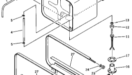 Винт M011110500086 Komatsu