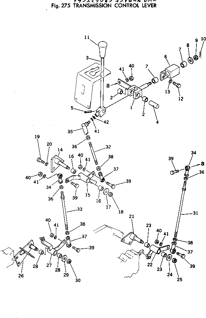 Рычаг 362-43-14291 Komatsu