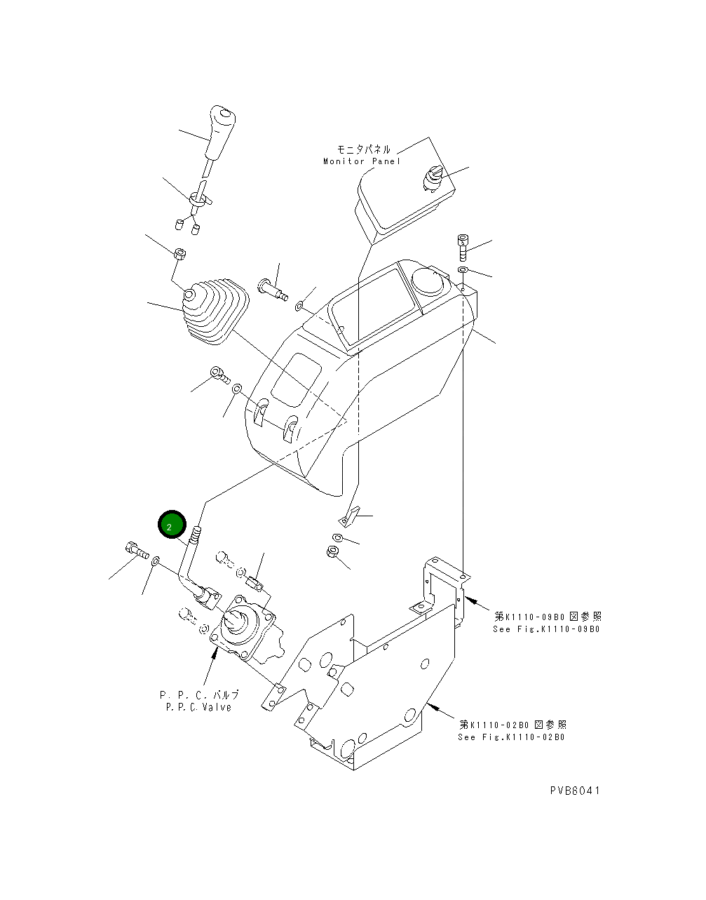 Рычаг 20T-43-71130 Komatsu