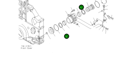 Подшипник 6210-81-4850 Komatsu