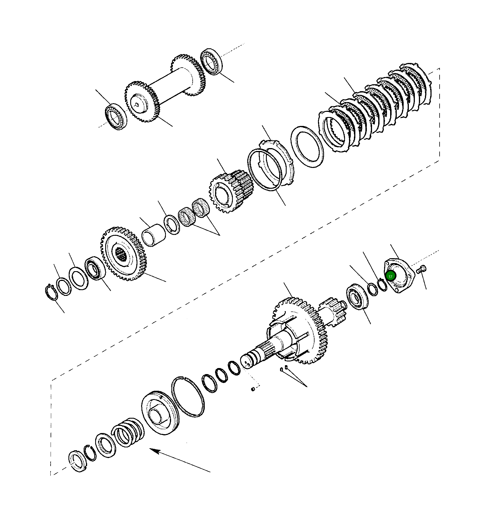 Крышка CAO133372 Komatsu