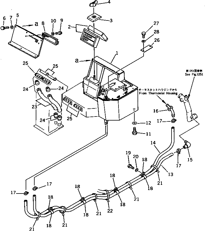 Крышка 419-54-12760  Komatsu