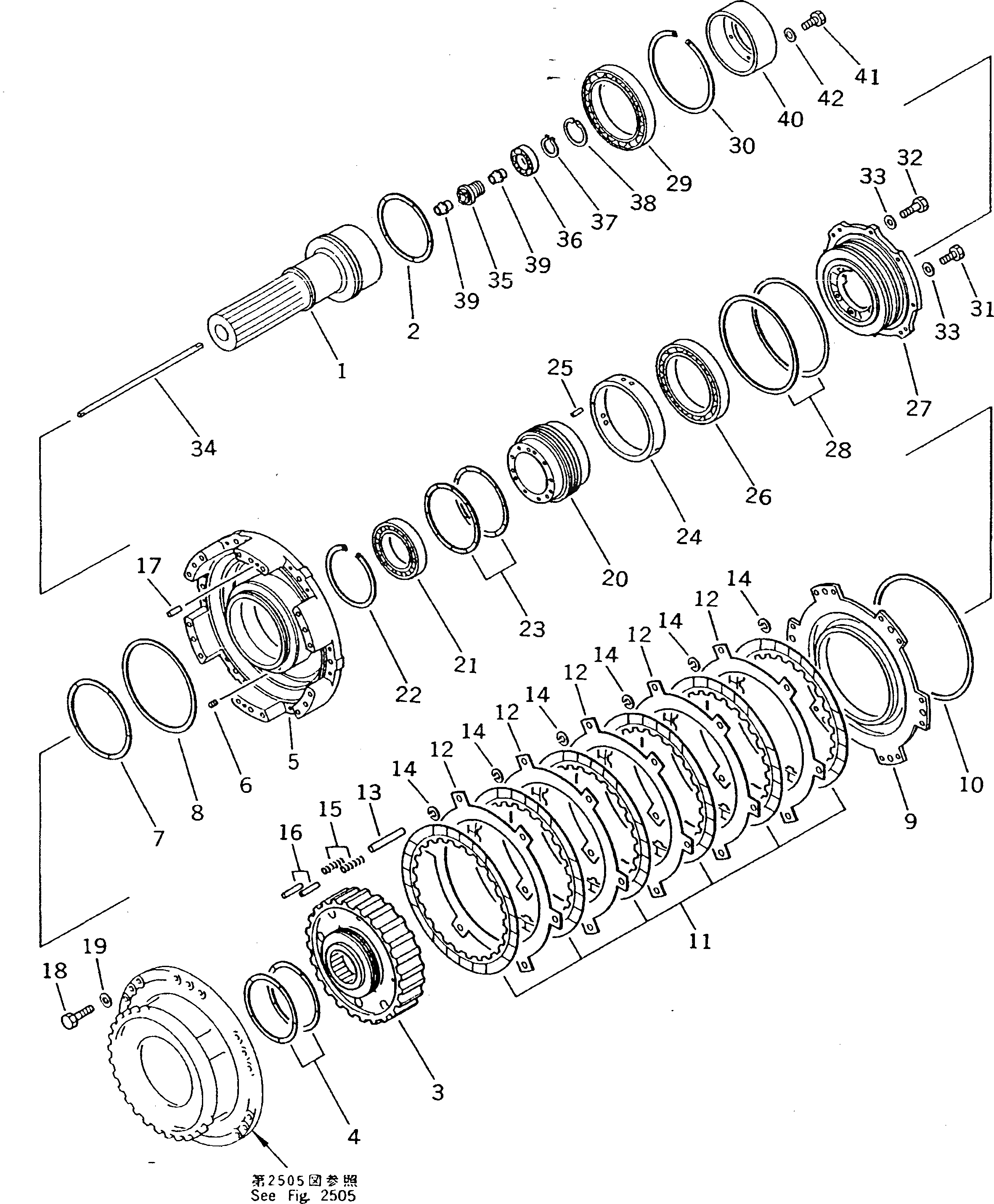 Подшипник 06000-06207 Komatsu