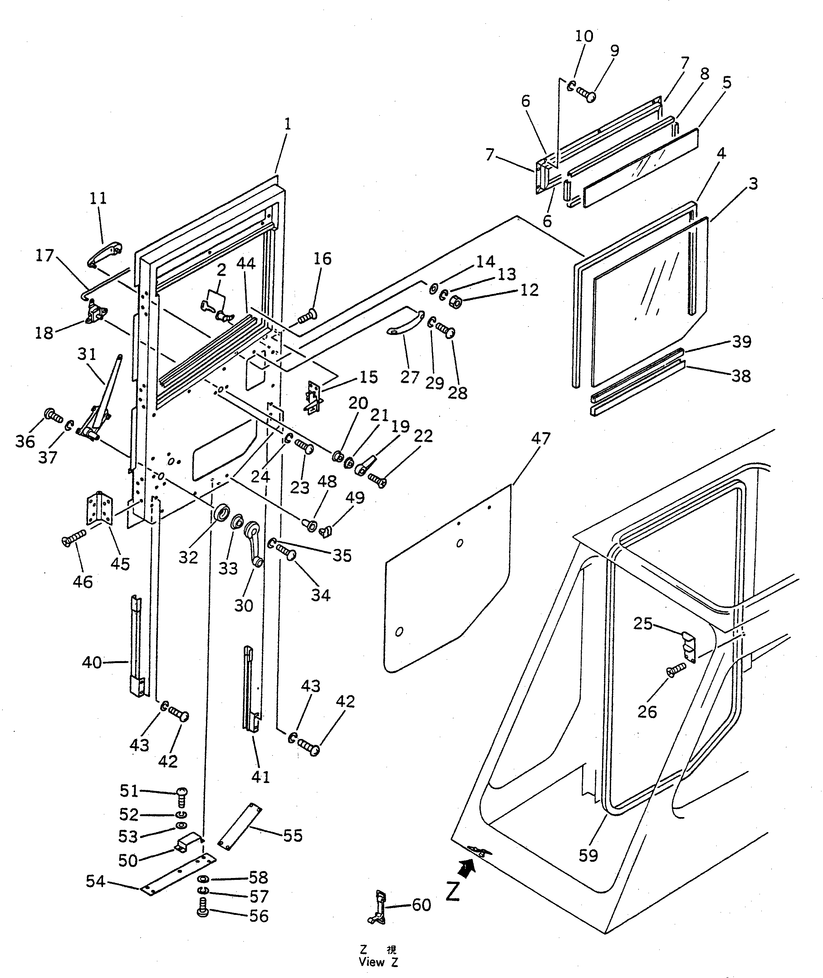 Крышка 22W-54-11530 Komatsu