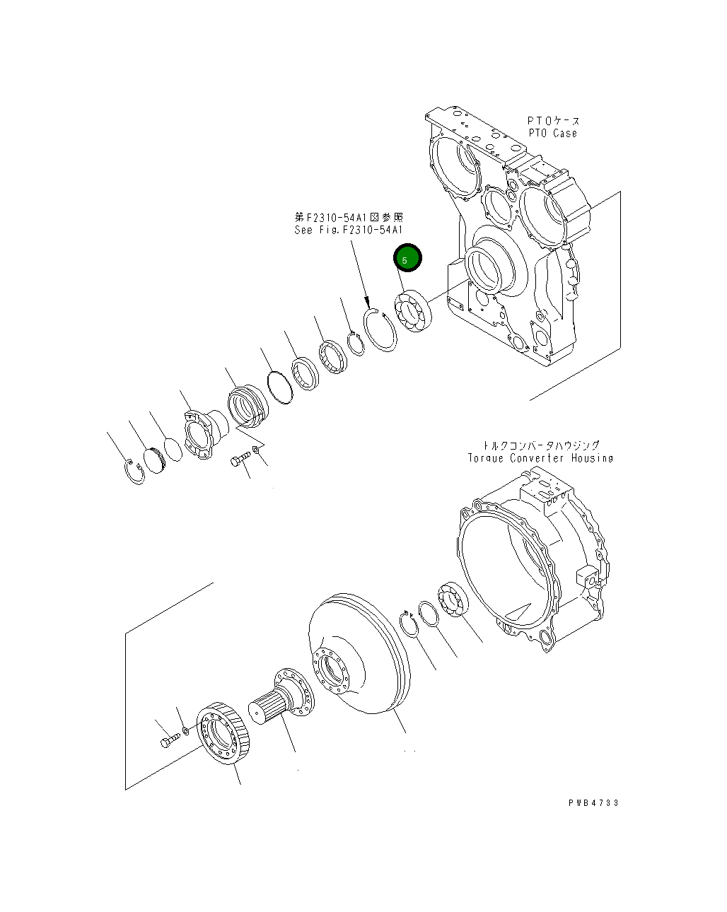 Подшипник 06032-00220  Komatsu