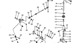 Рычаг 120-Y54-3661 Komatsu