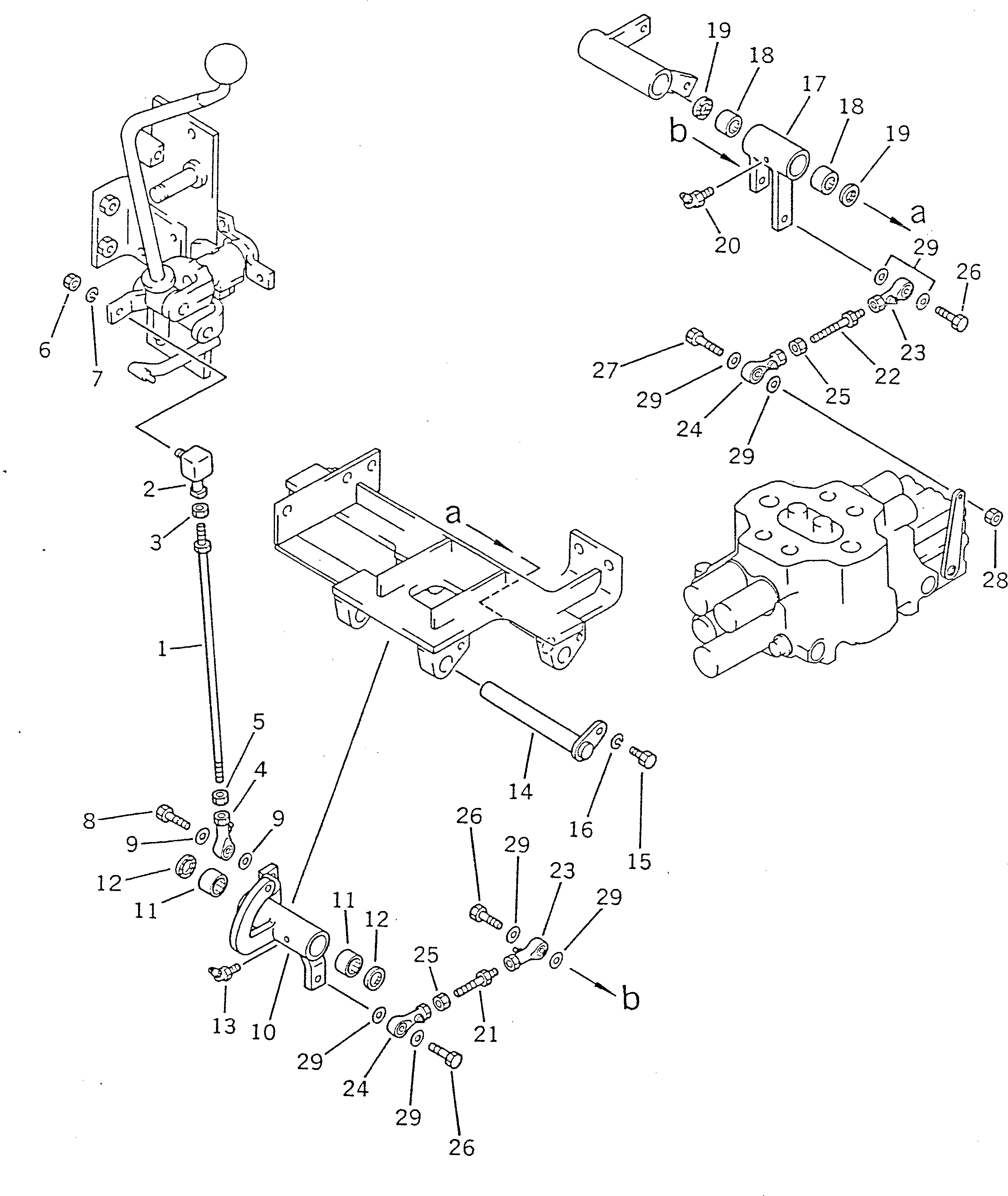 Рычаг 142-43-15381 Komatsu