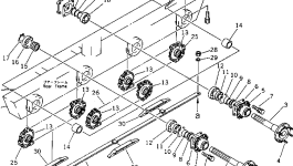 Цепь YM172738-29150 Komatsu