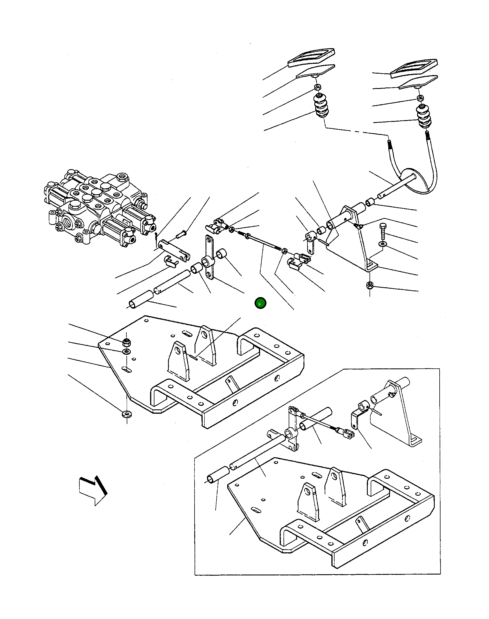 Рычаг 333309062 Komatsu