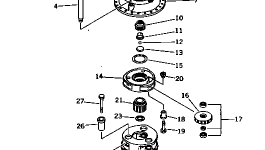 Шестерня 21N-26-12151 Komatsu