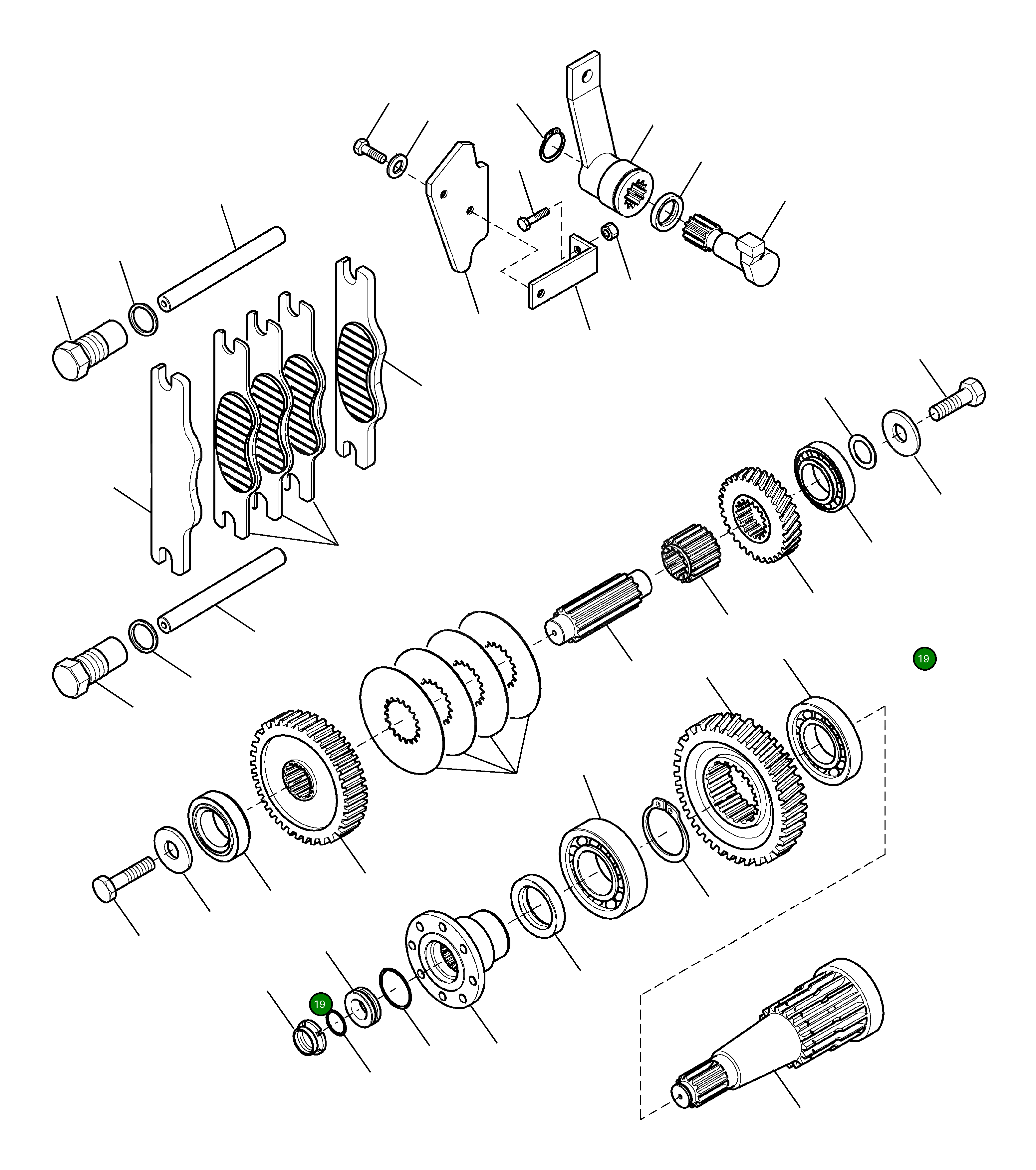 Подшипник 805300085 Komatsu