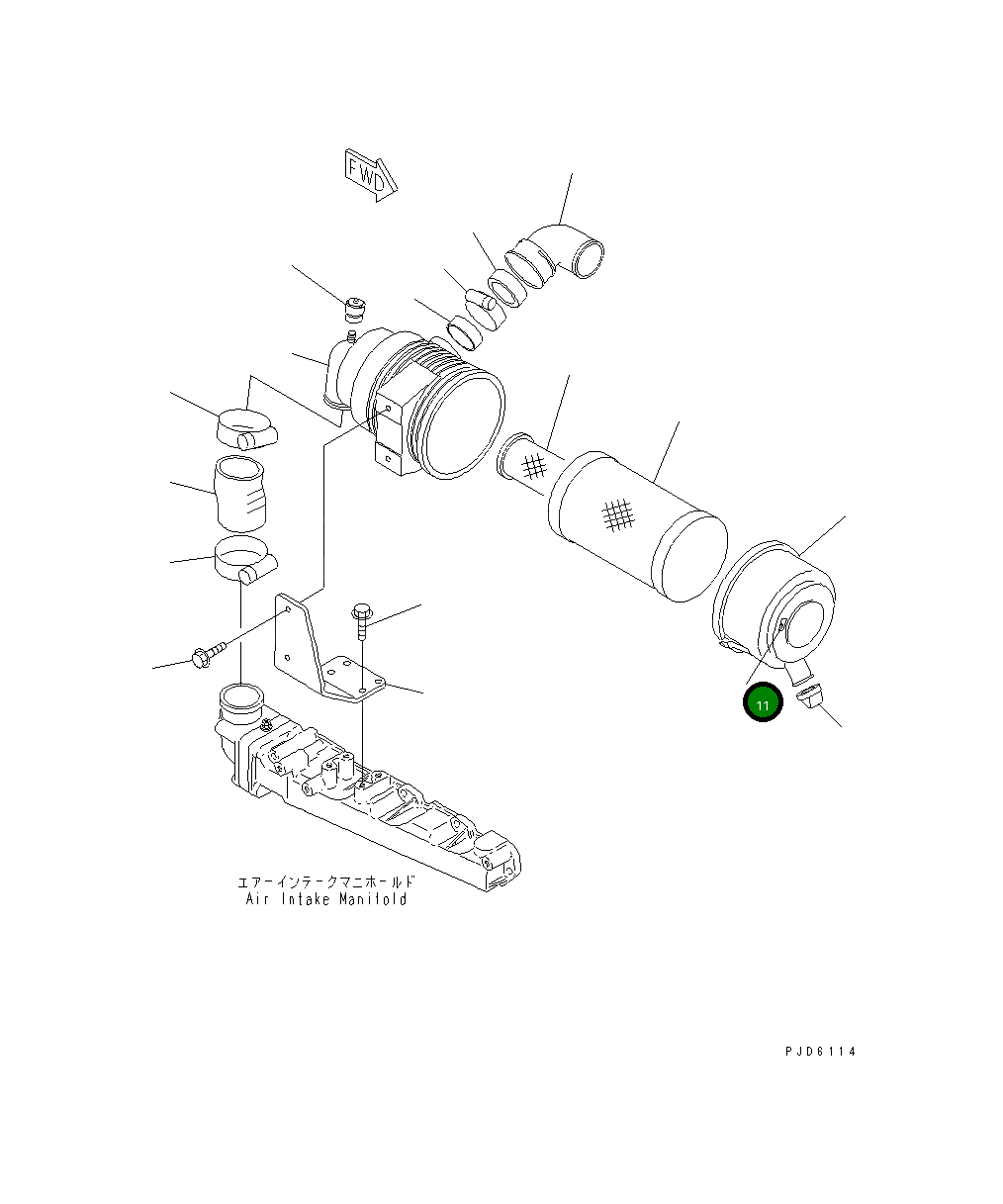 Пластина 454-754 Komatsu