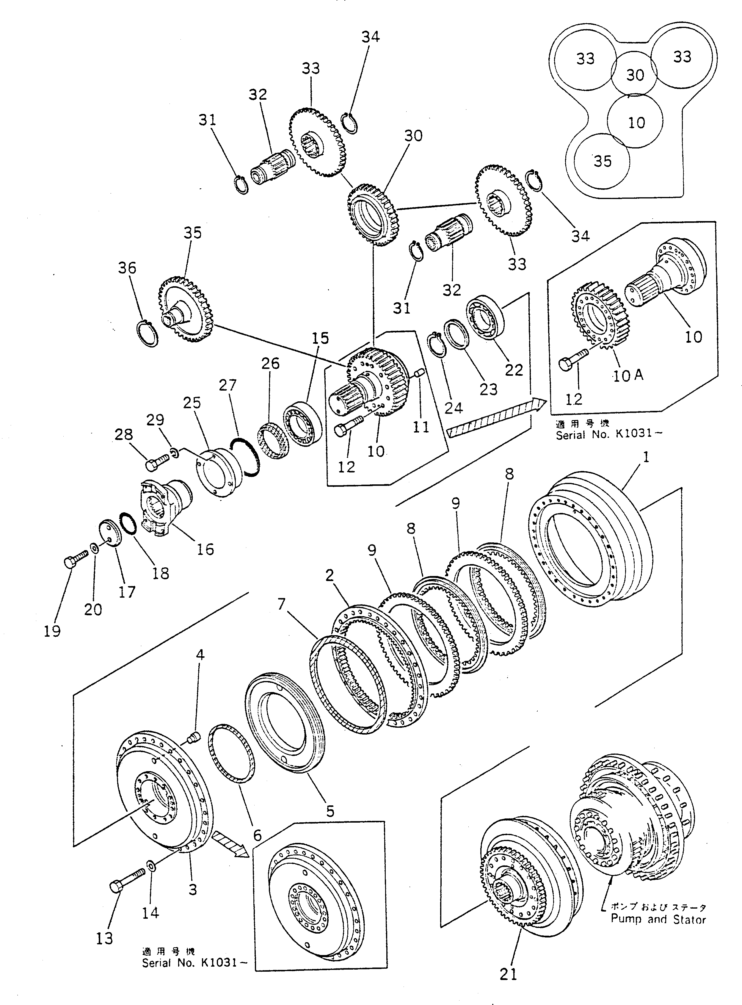 Подшипник 06030-06217 Komatsu