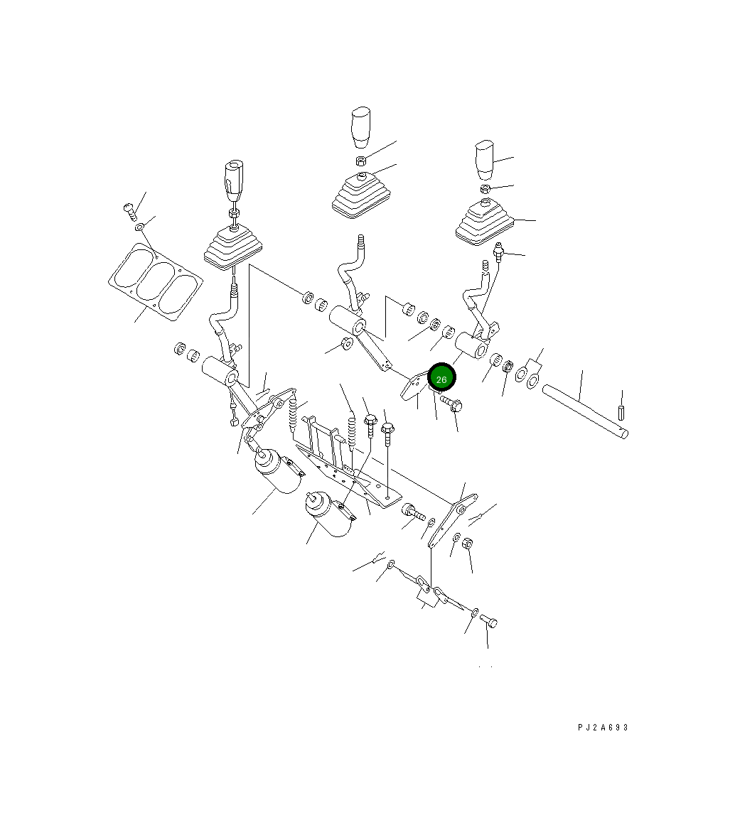 Рычаг 421-877-2110 Komatsu