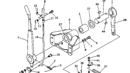 Рычаг 232-43-16115 Komatsu