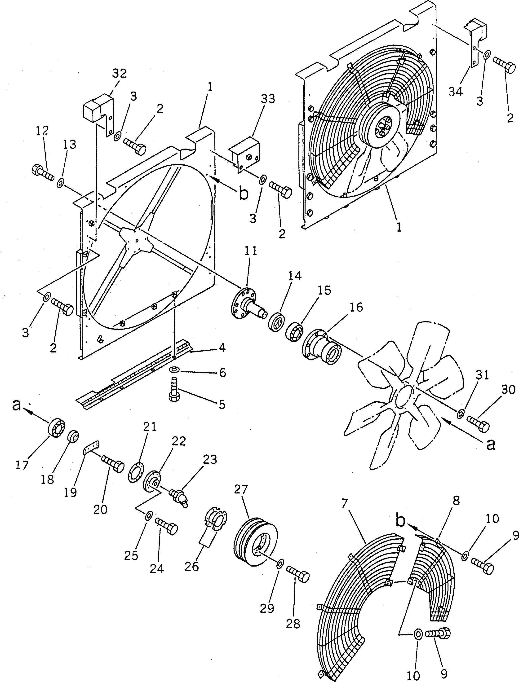 Крышка 21T-919-1330 Komatsu
