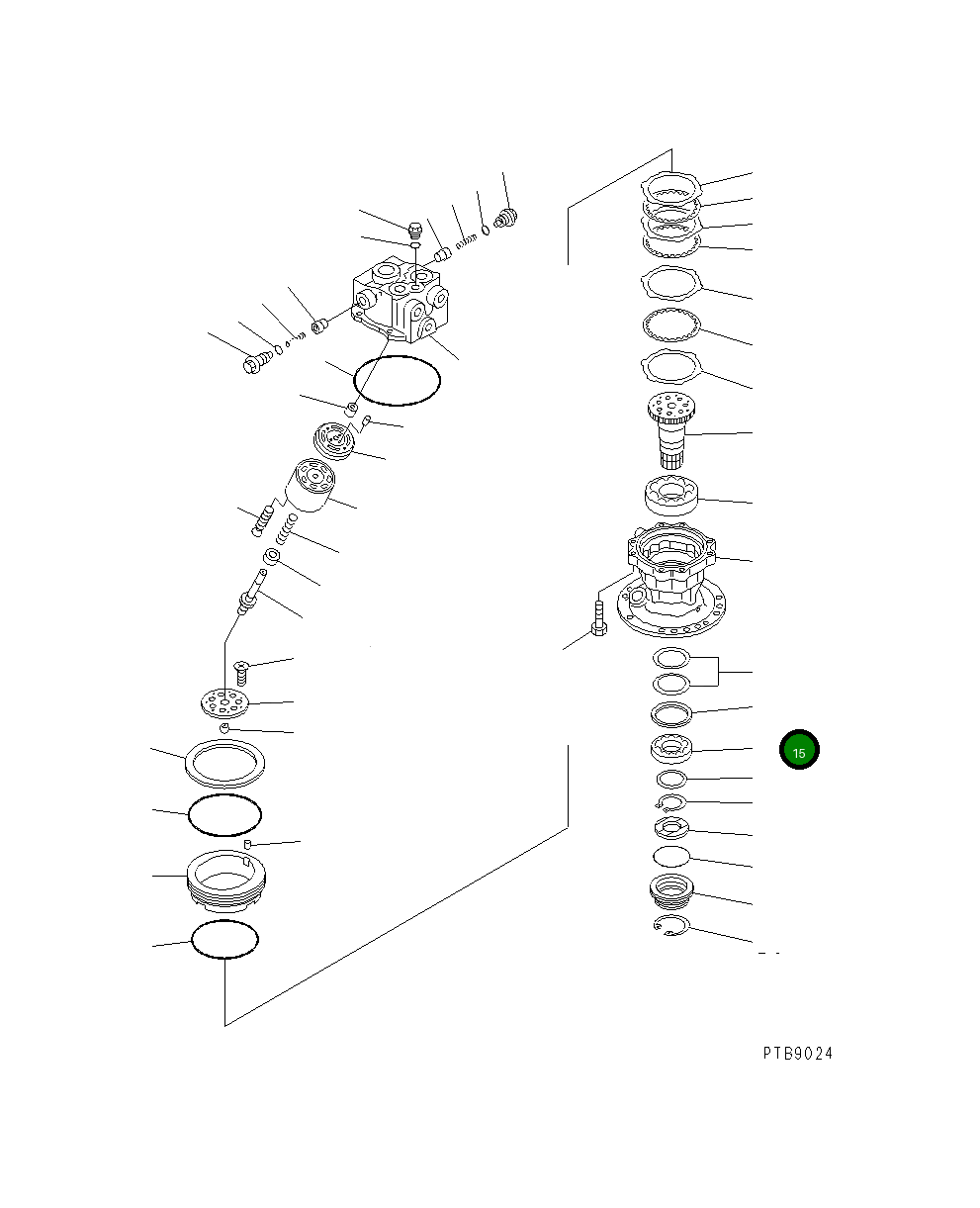 Подшипник 706-75-40890 Komatsu