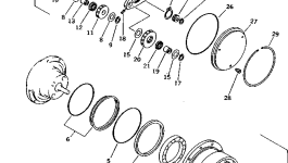 Шестерня FUFRP101509 Komatsu