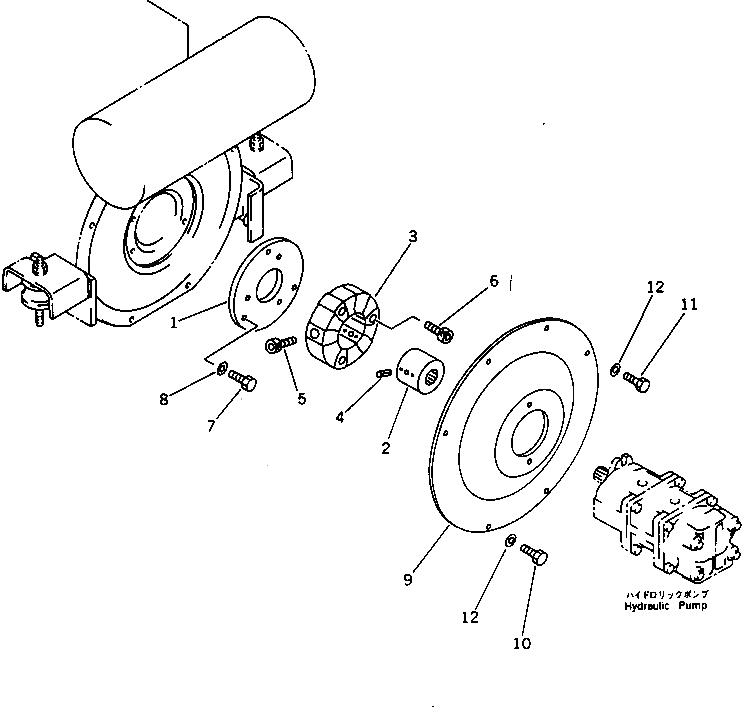 Крышка 20N-01-43510 Komatsu