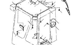 Крышка 421-925-A181 Komatsu