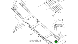 Крышка 8234-75-5411 Komatsu