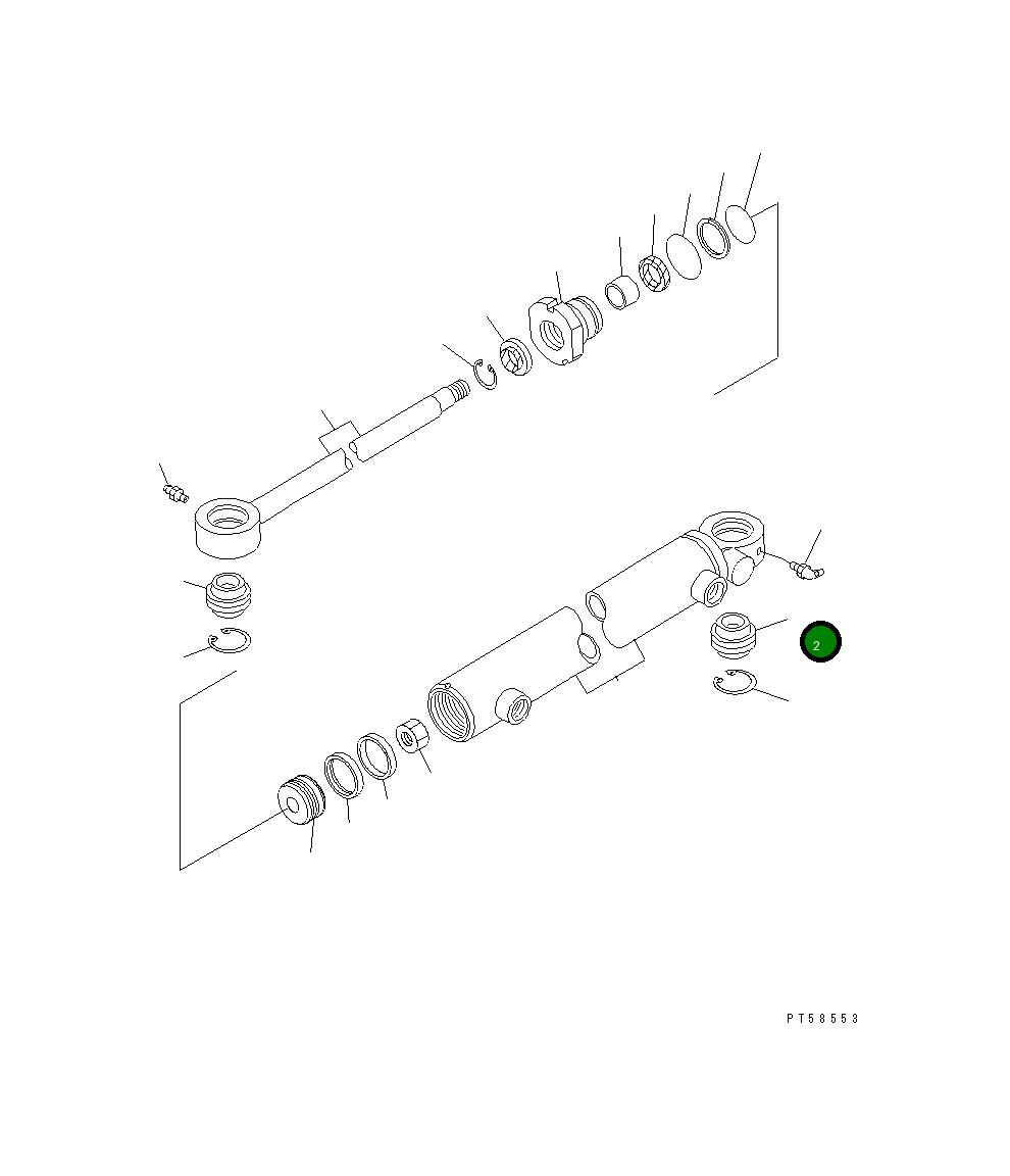 Подшипник 707-46-35070 Komatsu