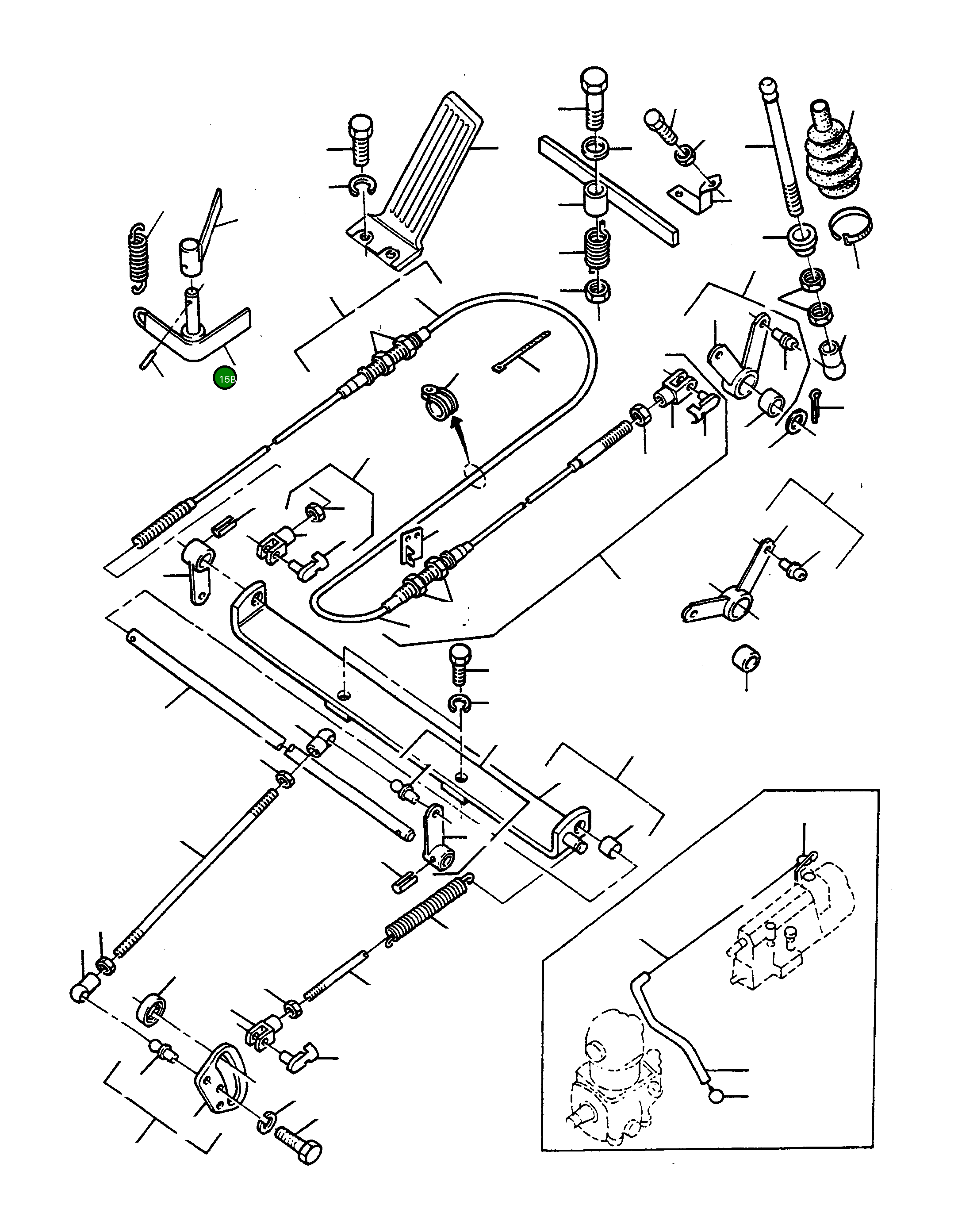 Рычаг 2986225M91 Komatsu