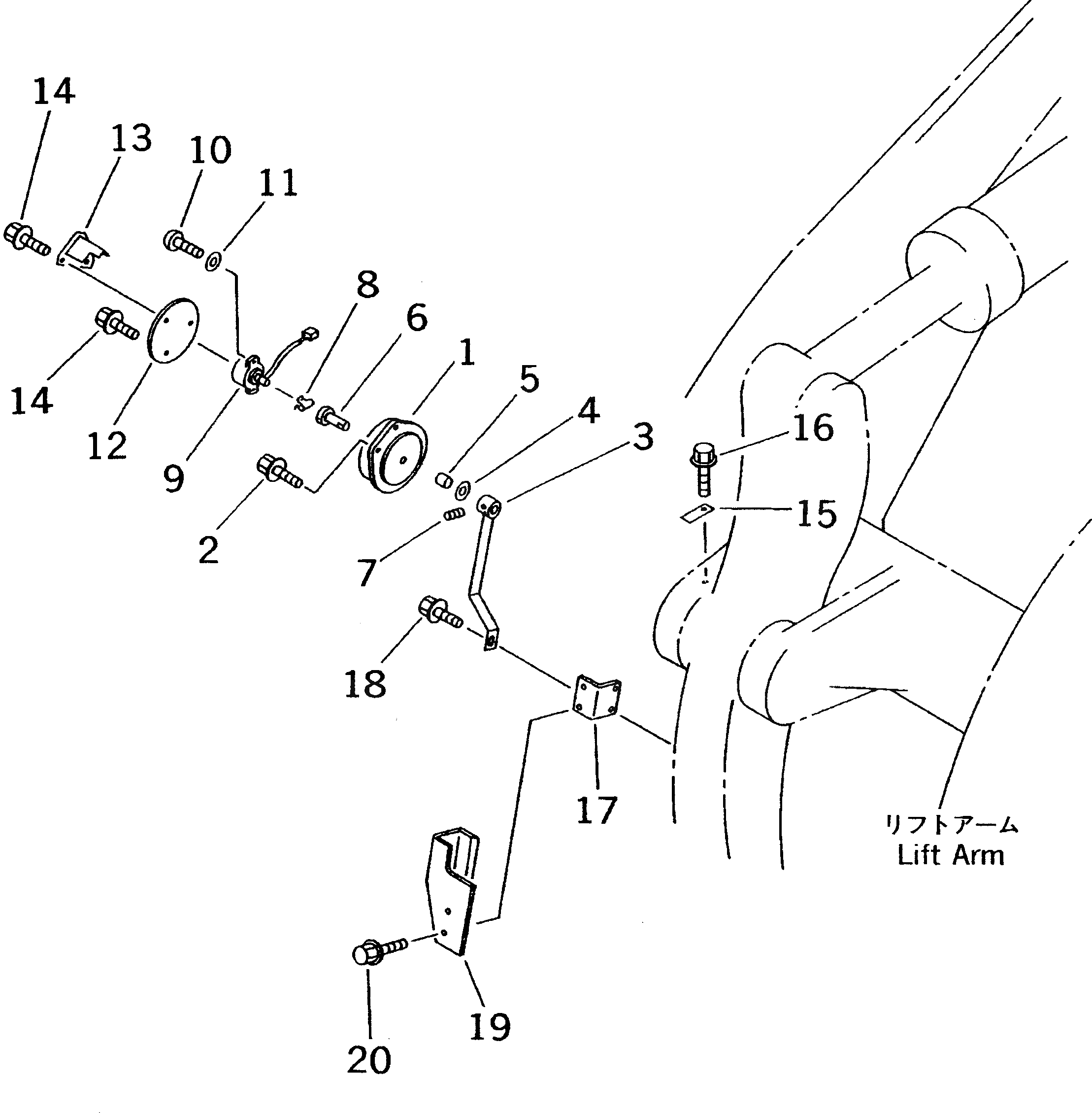 Крышка 421-S30-2720  Komatsu
