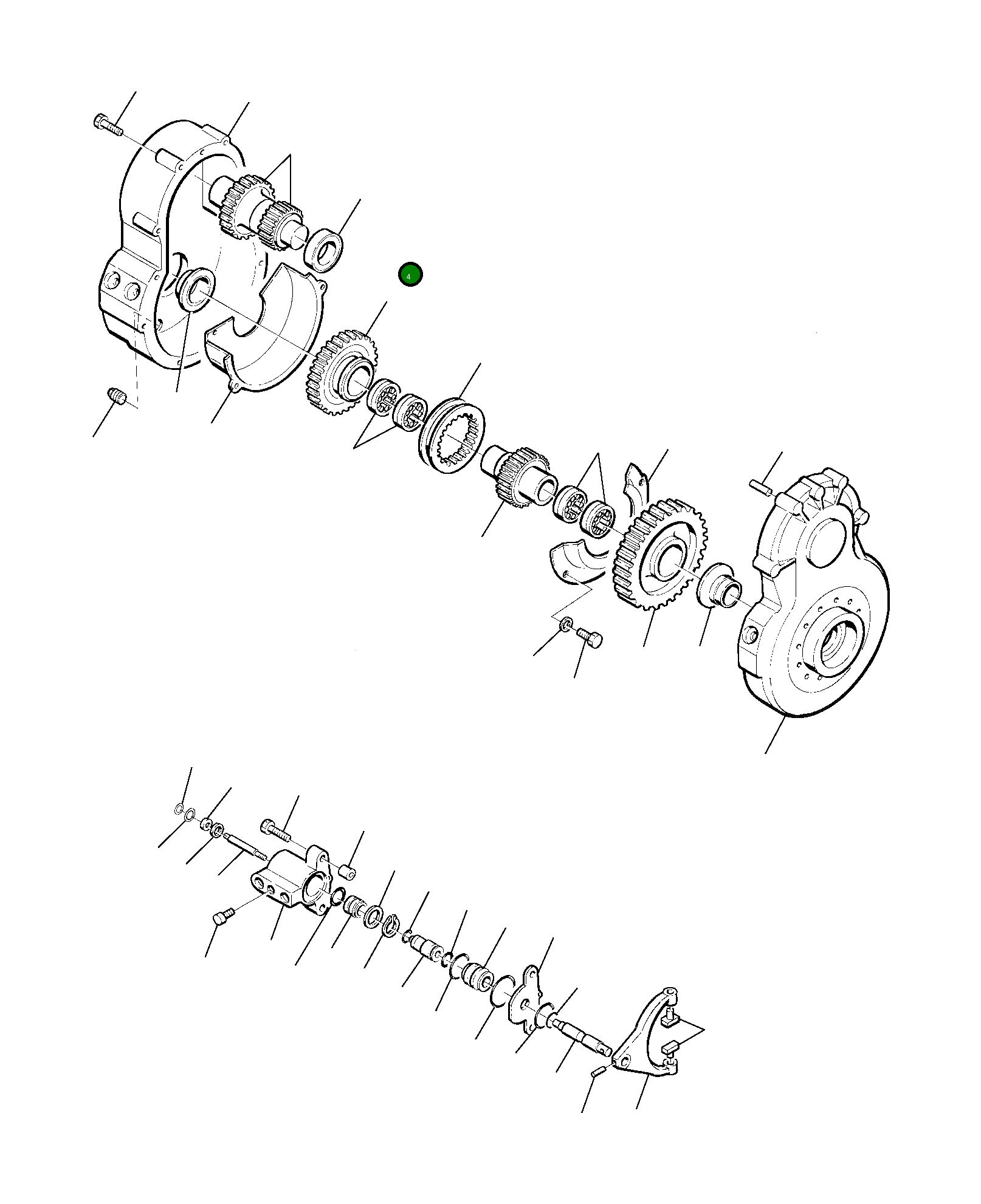 Подшипник 805010123 Komatsu