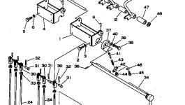 Рычаг 234-43-18183 Komatsu