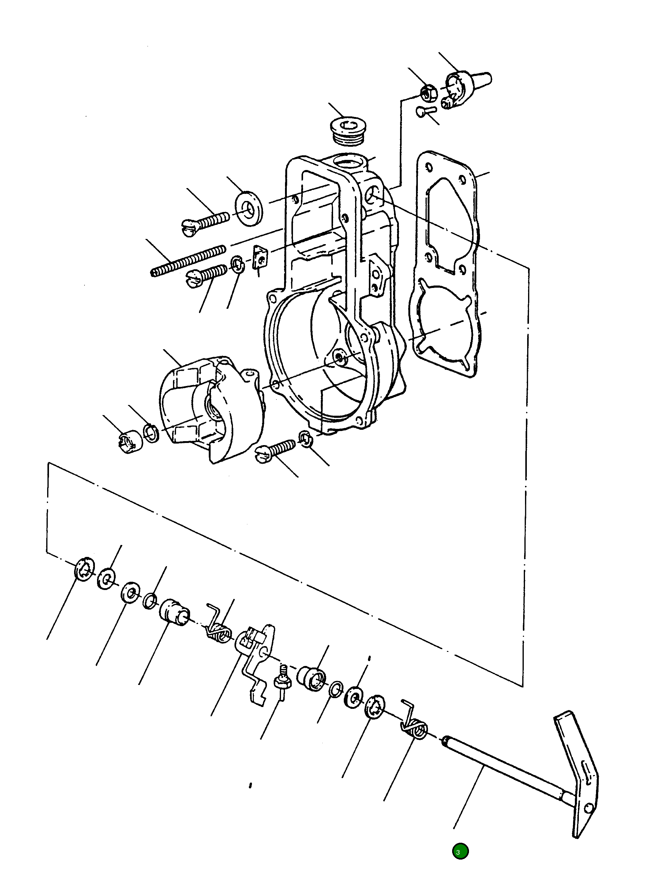 Рычаг 3237594M1 Komatsu