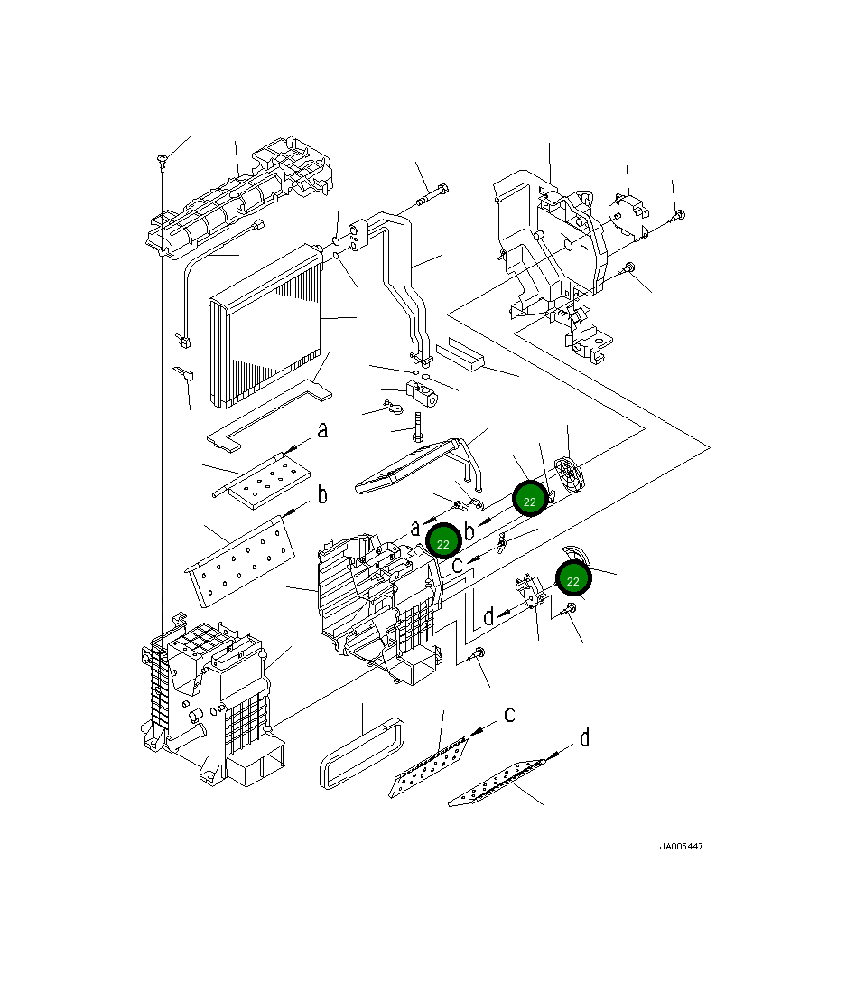 Рычаг ND116782-6690 Komatsu