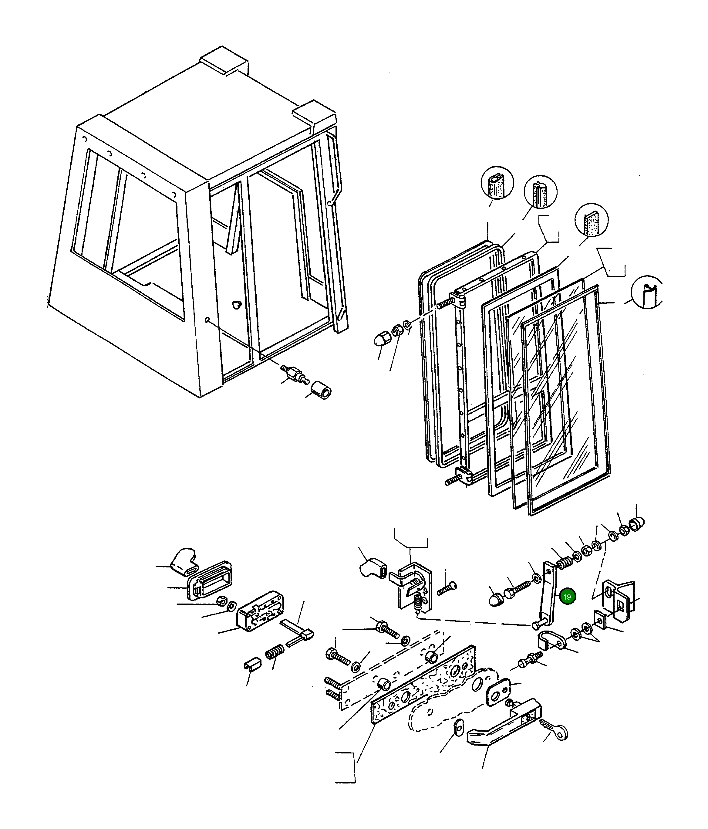Рычаг 4916695M91 Komatsu