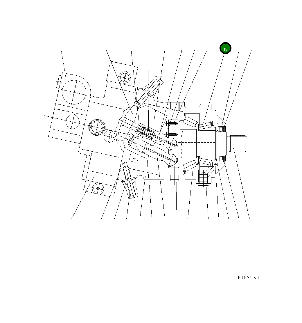 Подшипник 20G-60-K2370 Komatsu