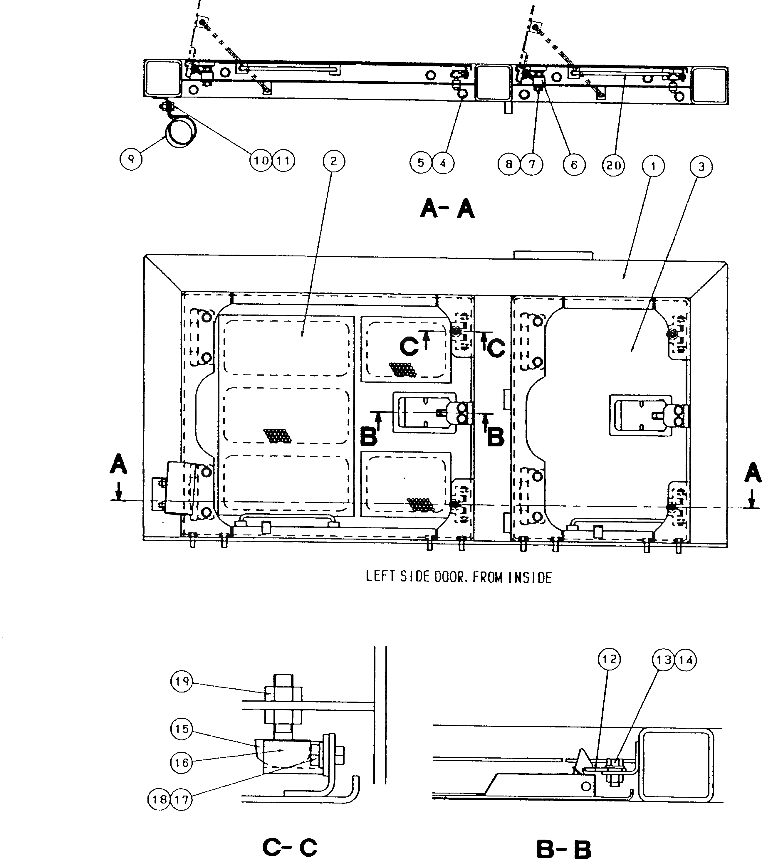 Крышка 206-54-81180 Komatsu