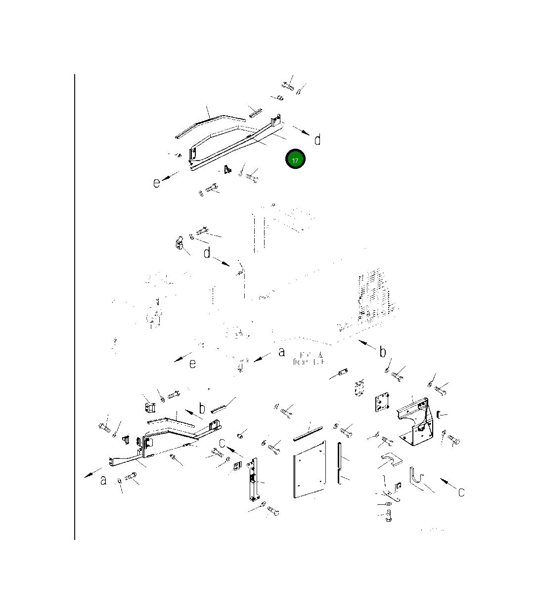 Крышка 421-54-61281  Komatsu