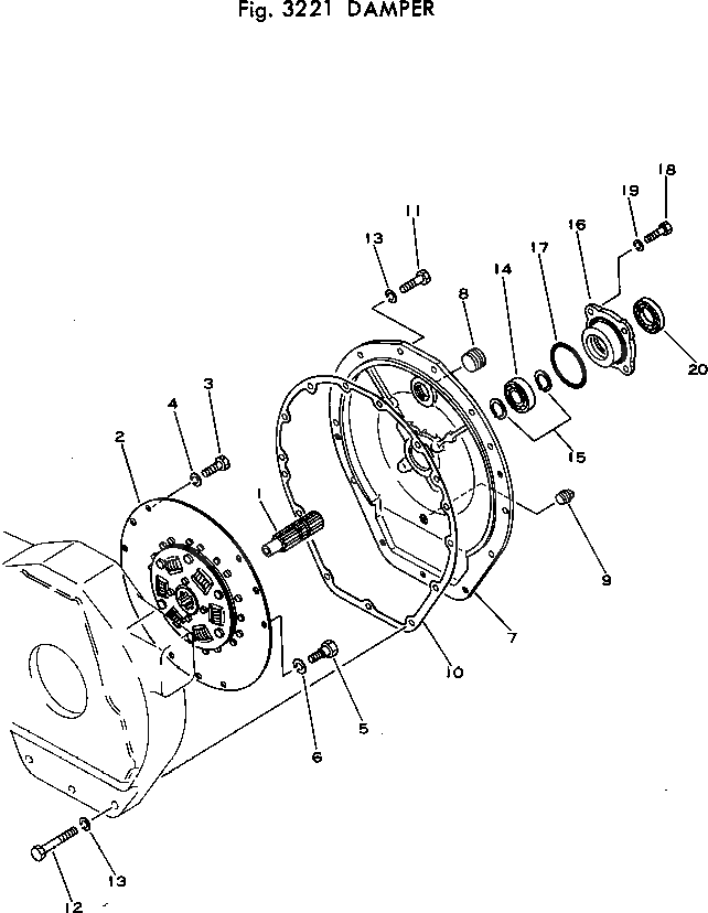 Крышка 103-12-21110 Komatsu