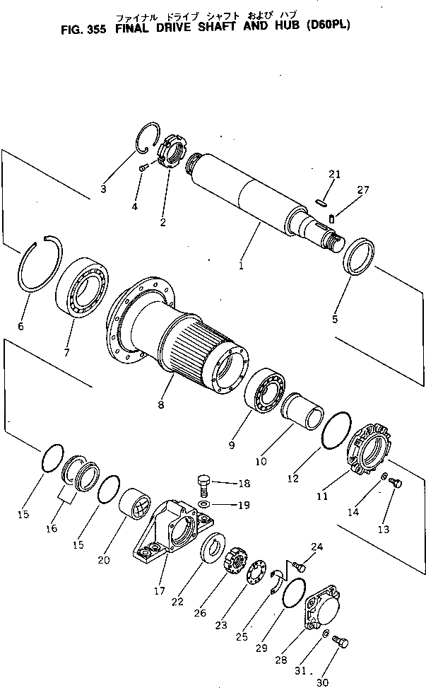 Подшипник 144-27-12161 Komatsu