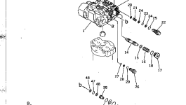 Крышка 706-75-73191  Komatsu