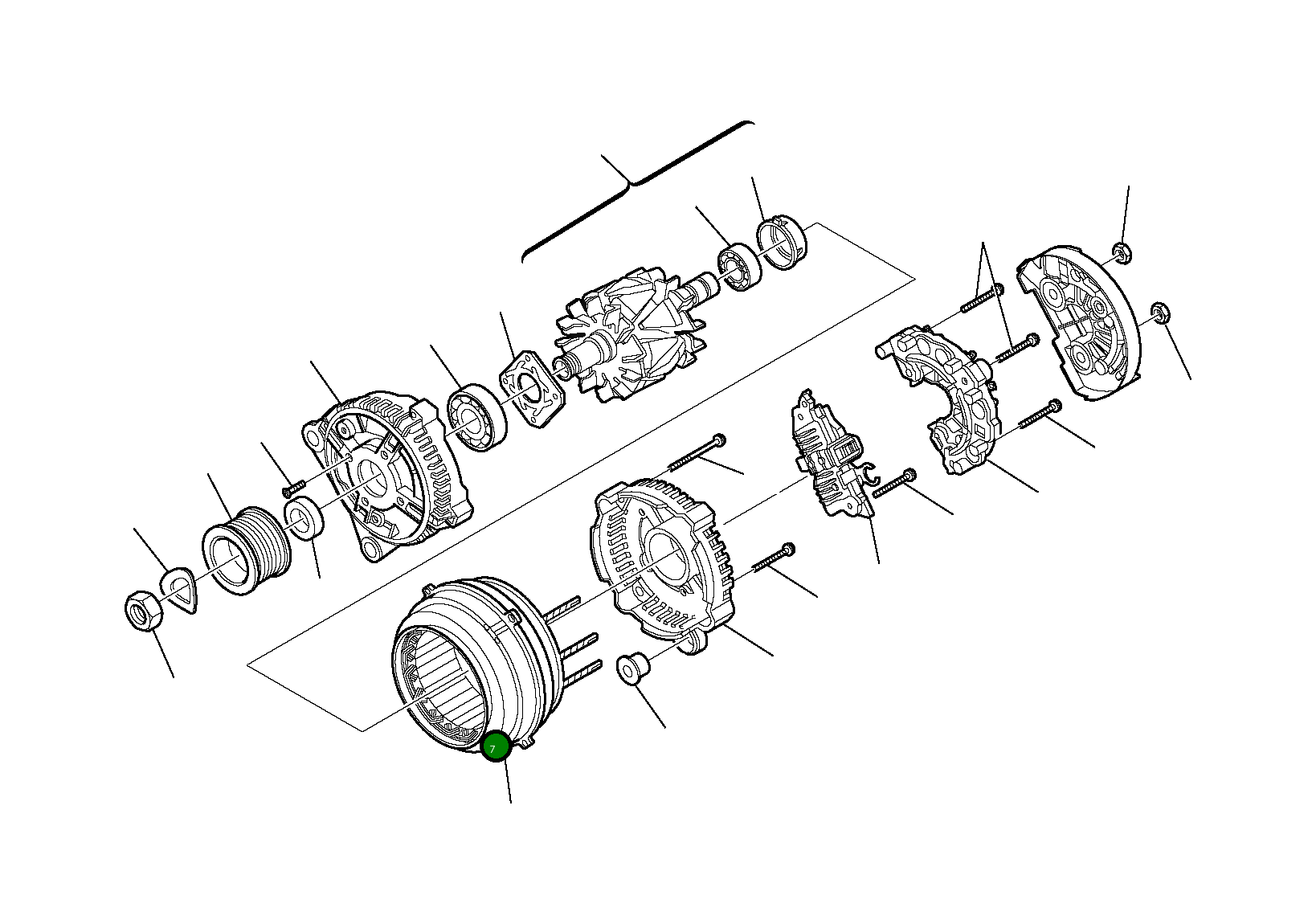 Подшипник EA2991636 Komatsu