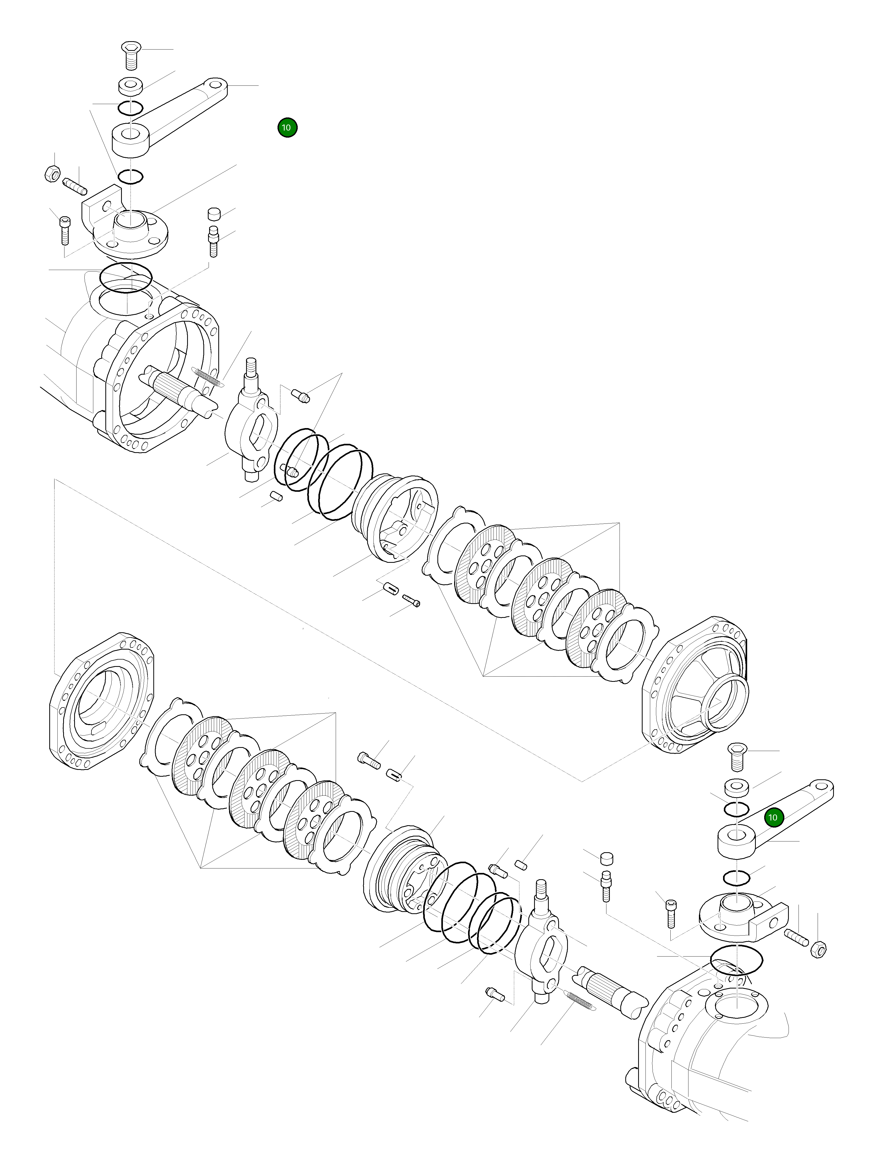 Рычаг 42U-23-H0R70 Komatsu