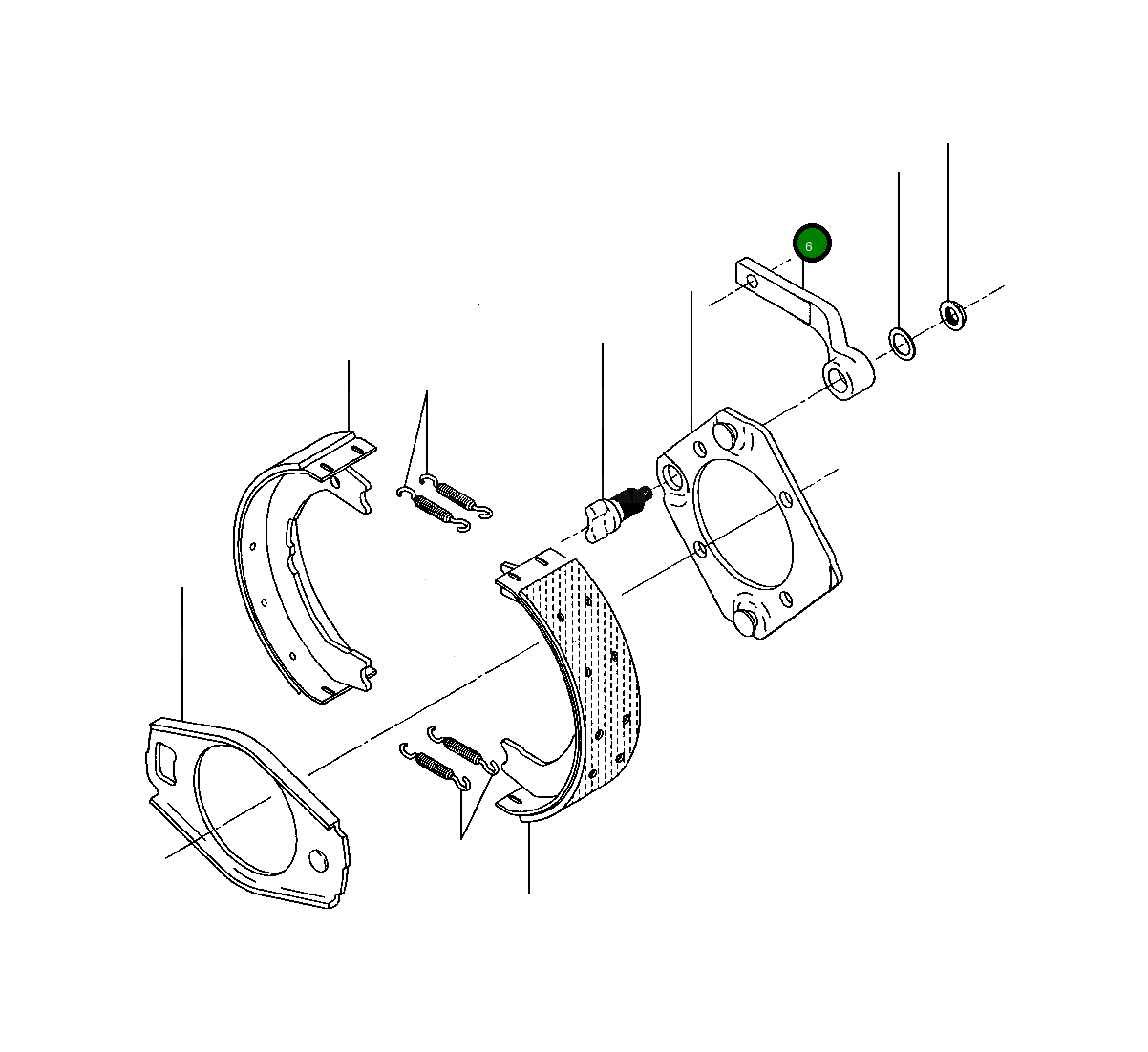 Рычаг 1437 777 H1 Komatsu
